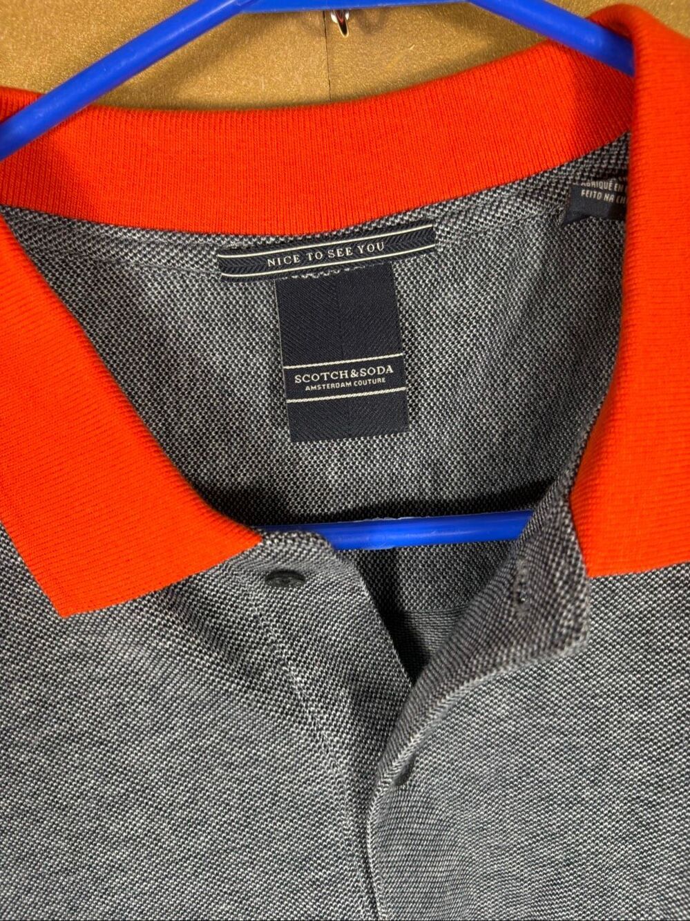 Scotch & Soda mens sun club polo shirt size L - Picture 6 of 8